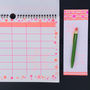 Weekly Planner Pink And Orange, thumbnail 3 of 3