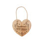Oak Hanging Heart 'Happiness Is Home Grown' | Wall Sign | Perfect Gift | Home Decor, thumbnail 2 of 2