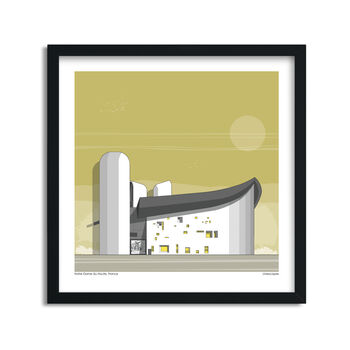 Notre Dame Du Haut Limited Edition Print, 3 of 6