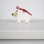 Polar Bear Christmas Tree Decoration, thumbnail 6 of 7