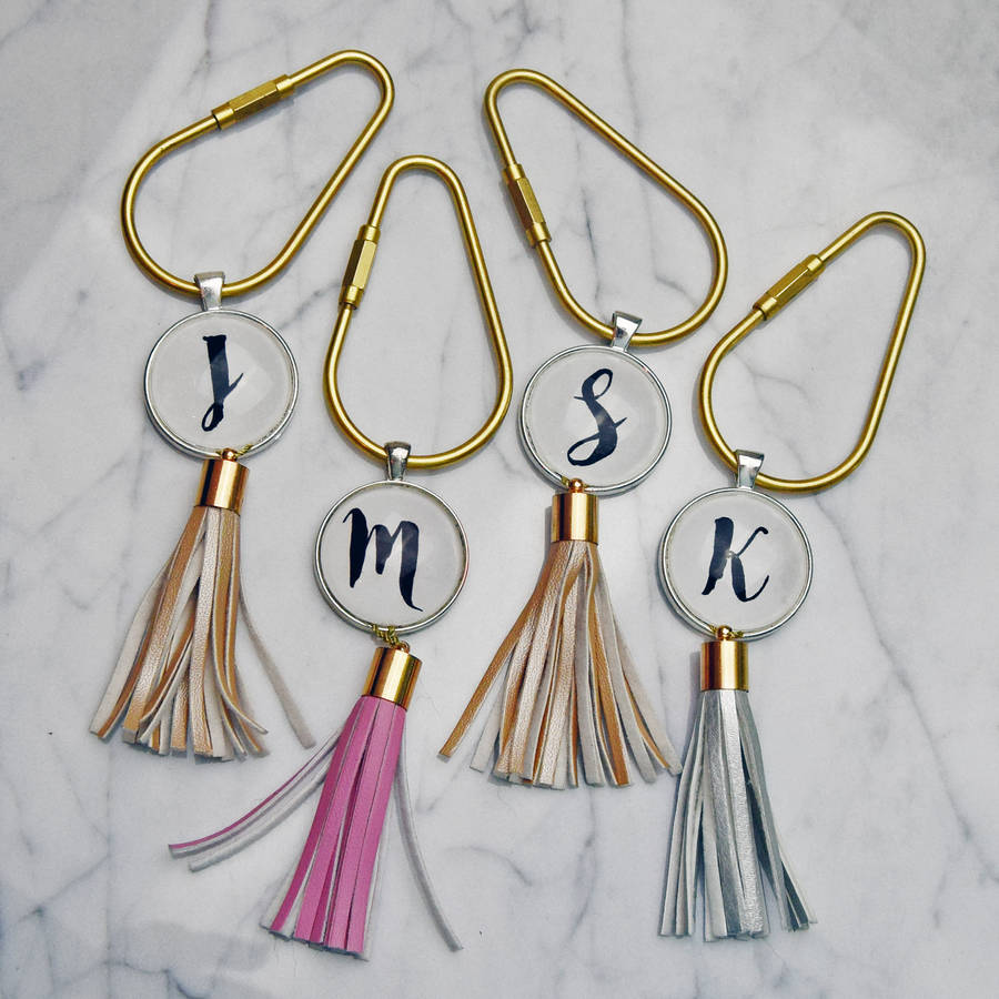initial bag charm/ keyring by mw studio