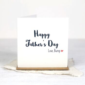 Happy Father's Day From Bump Card, 2 of 2