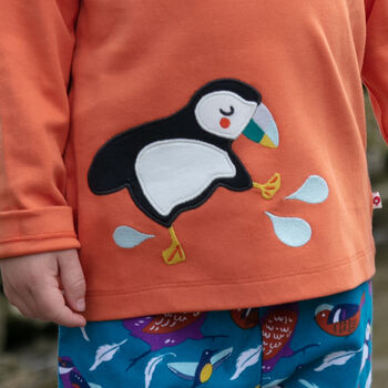 Kids Puffin Top | Organic Cotton, 4 of 4