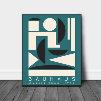 Bauhaus Green Art Print, 4 of 4