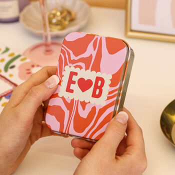 Personalised Funny Novelty Heart Condom In A Tin Gift, 3 of 5