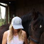 Equestrian Baseball Cap For Horse Riders, thumbnail 8 of 11
