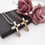 Personalised Projection Photo Jewellery Cross Pendant, thumbnail 2 of 6
