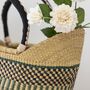 Kisi Handwoven Shopping Basket, thumbnail 5 of 6