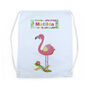 Personalised Flamingo Nursery Bag, thumbnail 9 of 12