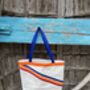 Genoa Upcycled Sailcloth Tote Bag, thumbnail 8 of 8