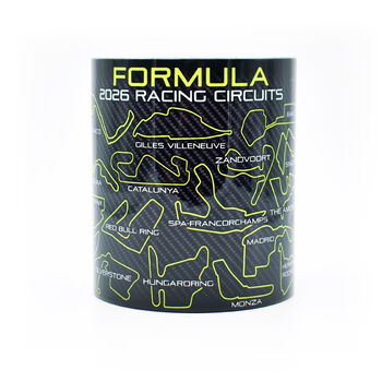 Formula 2026 Racing Circuits Mug Neon Green Edition, 4 of 6