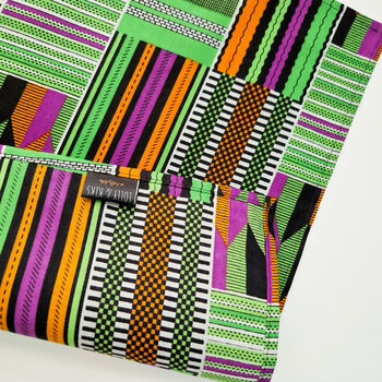 African Print Cotton Napkin | Kente Kofi Print, 3 of 8