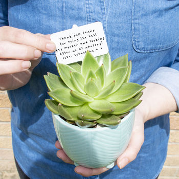 Thank You Teacher Personalised Plant Marker, 3 of 6