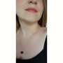 Starry Sky Necklace In Midnight Black, thumbnail 4 of 4