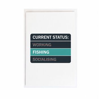 Father’s Day Gone Fishing Card, 6 of 6