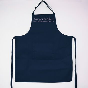 Personalised Name, Family Kitchen Apron, Gift For Her, 5 of 12