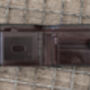 Personalised Black And Brown Trifold Wallet Rfid, thumbnail 5 of 8