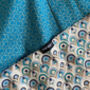 Fabric Gift Wrap Reusable Furoshiki Art Deco, Ocean, thumbnail 4 of 7
