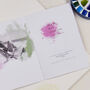 Vibrant Watercolour Style Funeral Order Of Service, thumbnail 7 of 12