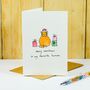 Personalised 'Christmas Cat' Hand Illustrated Card, thumbnail 6 of 6