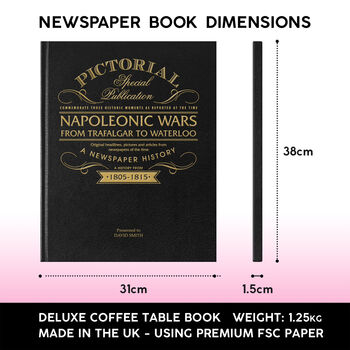 Napoleonic Wars Personalised War History Deluxe Book, 5 of 12