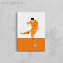 Giovanni Van Bronckhorst Netherlands Football Canvas, thumbnail 1 of 2