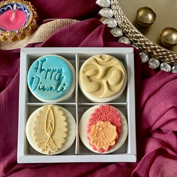 Happy Diwali Chocolate Coated Oreo Gift, 5 of 12