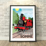 Somme Bay Railway, France Print, thumbnail 1 of 5