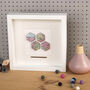 Personalised Four Hexagons Map Picture, thumbnail 2 of 3