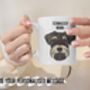 Personalised Miniature Schnauzer Mug, thumbnail 2 of 5