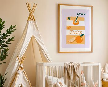 Orange Juice Art Print, 5 of 9