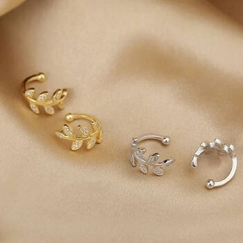 No Piercing Adjustable Ear Cuff Set Ear Wrap Earring, 3 of 6