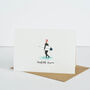 Personalised Surfer Christmas Card, thumbnail 3 of 3