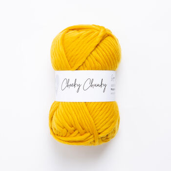Cheeky Chunky Merino Wool Yarn 100g Ball, 4 of 12