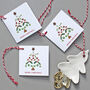 Gift Tags With Christmas Tree Design, thumbnail 1 of 4