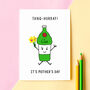 'Hurray It's Mother's Day' Funny Gin Mother's Day Card, thumbnail 1 of 3