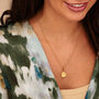 18ct Gold Number 30 Charm Necklace, thumbnail 3 of 6