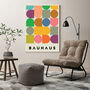 Bauhaus Mid Century Spot Art Print, thumbnail 2 of 3