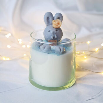 Hand Poured Bunny Relaxing Candle, 4 of 10