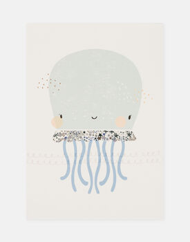 Liberty Octopus Nursery Print, 11 of 12