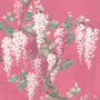 Wisteria Botanical Disco Pink Wallpaper, thumbnail 3 of 3