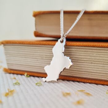 Sterling Silver Derbyshire Necklace, 2 of 8