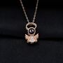 Personalised Projection Photo Jewellery Angel Pendant, thumbnail 3 of 4
