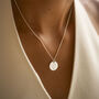 Sterling Silver Birth Flower Bouquet Personalised Necklace, thumbnail 1 of 12
