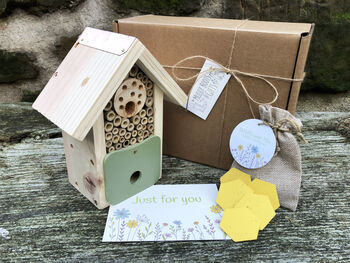 Bee Gift Box With Bee House, 10 of 11