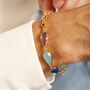 Multicoloured Gemstone Bracelet, thumbnail 4 of 5