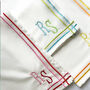 Embroidered Tea Towels | Pack Three, thumbnail 9 of 10