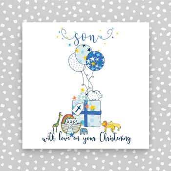 Daughter Or Son Christening Card, 2 of 2