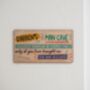 Personalised Home Office Wooden Door Sign, thumbnail 2 of 2