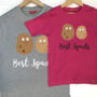 Personalised Best Spuds T Shirt Set, thumbnail 3 of 10